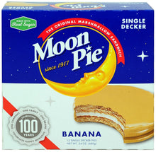 Load image into Gallery viewer, Individually Wrapped Marshmallow Delight - 8 Boxes of 12 Banana Sandwiches Each