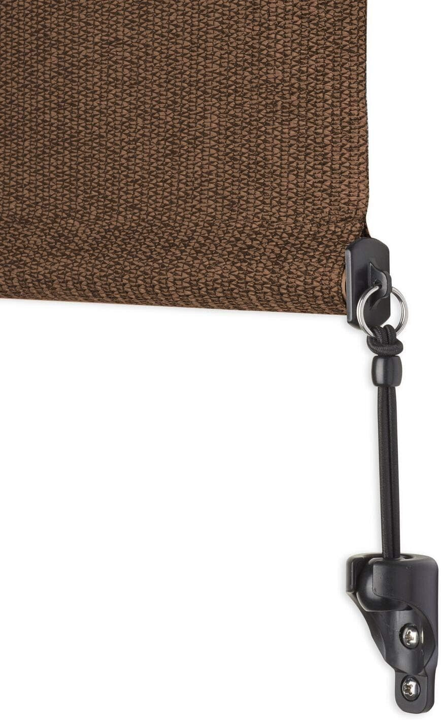 Durable Cordless Roller Shade with Wand Crank - 90% UV Block, 4' W X 6' L