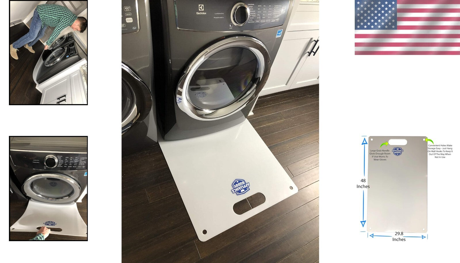 Floor-Safe Appliance Slider for Tile and Hardwood - Perfect for One-Person Moves