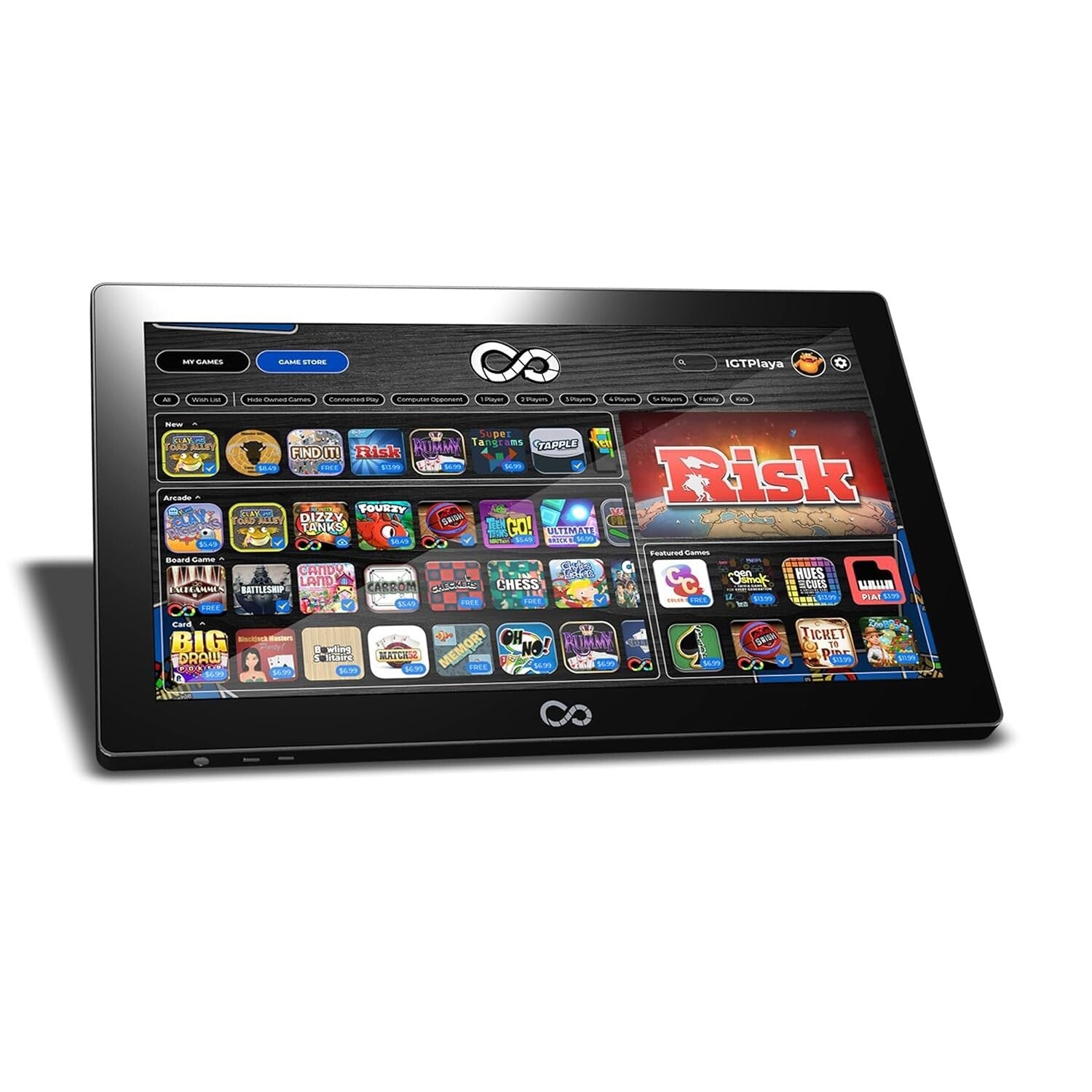 Infinity Game Board - Ultimate Digital Board Games with Safe Connect Feature