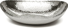 Load image into Gallery viewer, Polished Stainless Steel Hand-Hammered Decorative Bowl - Versatile Home Accent