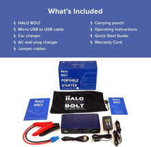Load image into Gallery viewer, Fashionable Bolt 58830 mWh Charger &amp; Car Jump Starter - Includes USB Ports