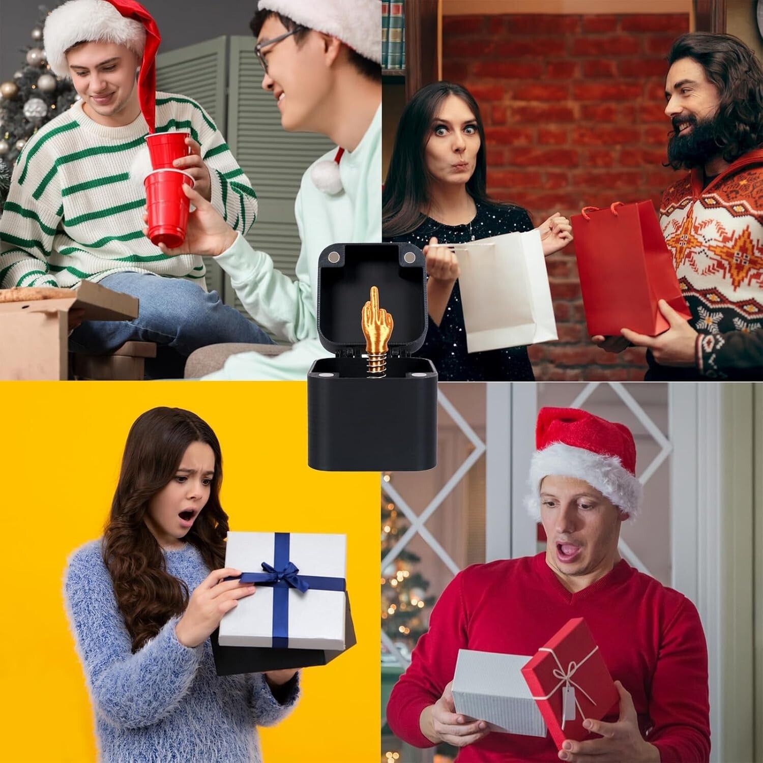 Quirky Prank Finger Gift Box - Perfect for Birthdays and White Elephant Parties