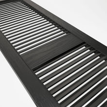 Load image into Gallery viewer, Classic Style 48 in. H Vinyl Shutters with Easy Install Spikes – Black Color