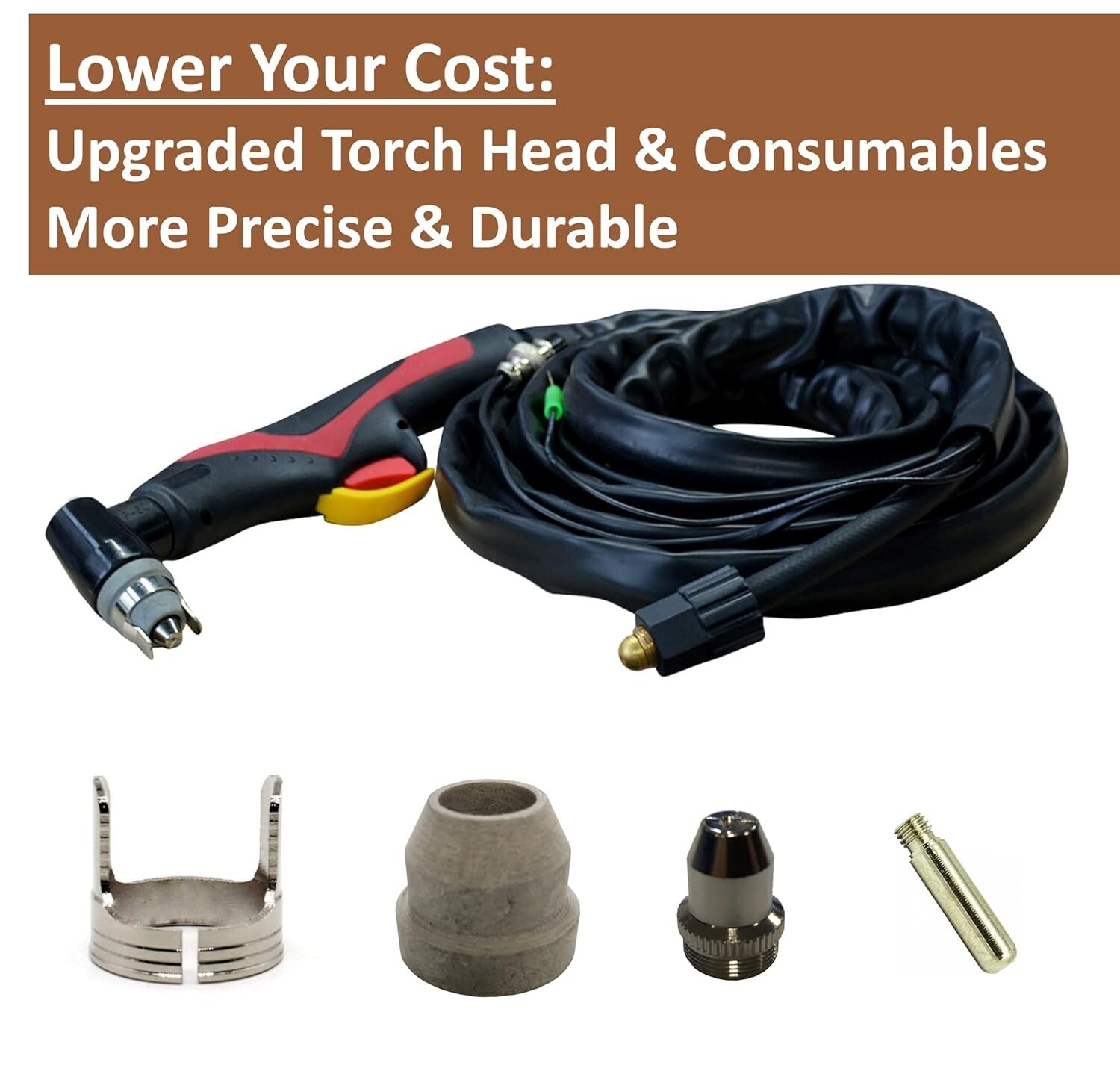 Advanced Plasma Cutting Machine with 25% Cutting Power Boost, Portable Design