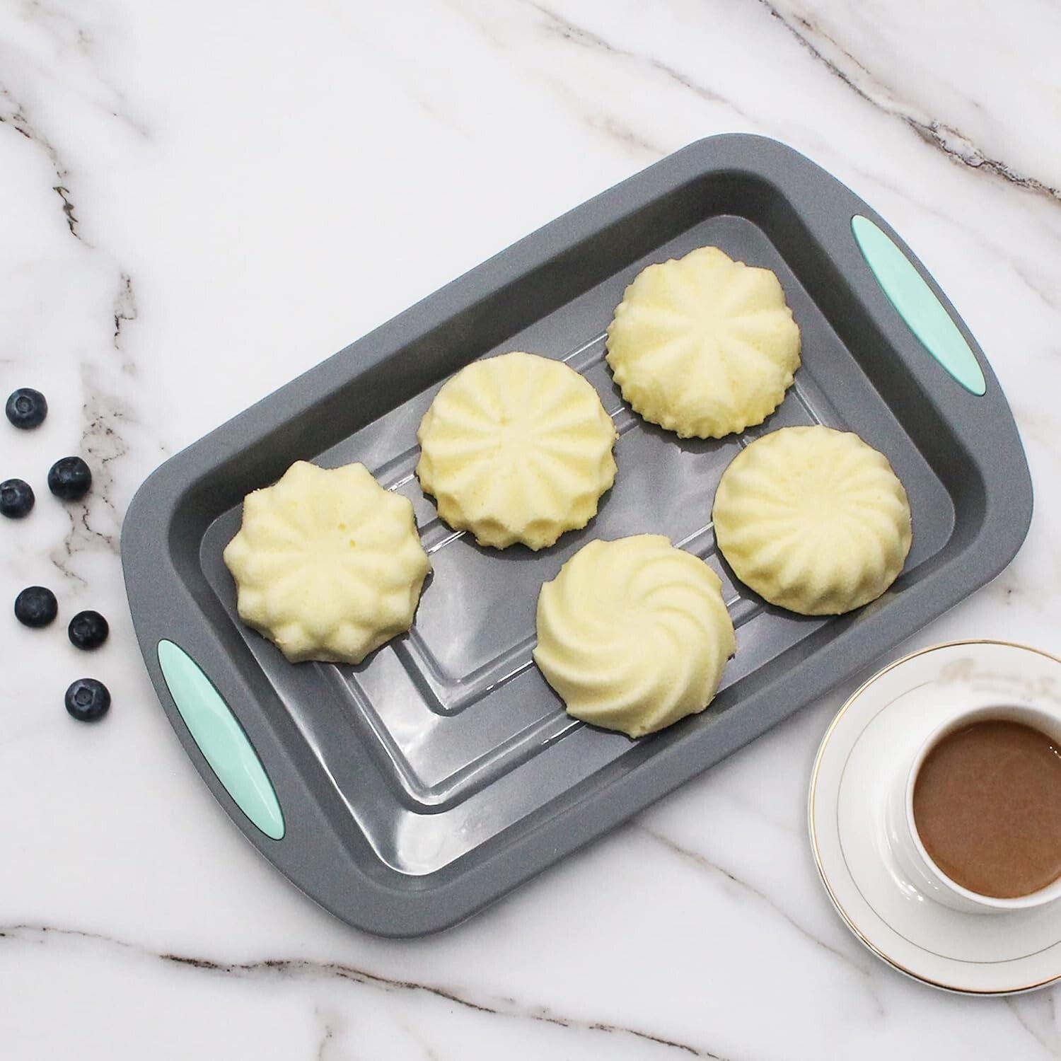 27-Piece Silicone Baking Set - Non-Stick Bakeware with Measuring Cups & Spoons