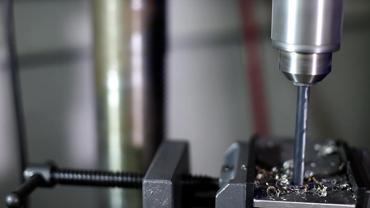 12-Inch Extra Long Drill Bit, 9/16" HSS for Tough Materials - Black Oxide Coated