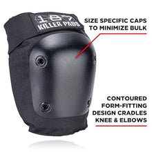 Load image into Gallery viewer, Premium Six Pack Pad Set - Knee Pads, Elbow Pads &amp; Wrist Guards for Skating