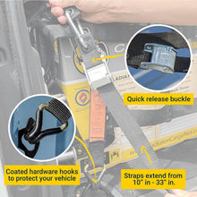 Load image into Gallery viewer, Weatherproof Medium 6.75' x 8' Cargo Net - Ideal for Trucks and Trailers