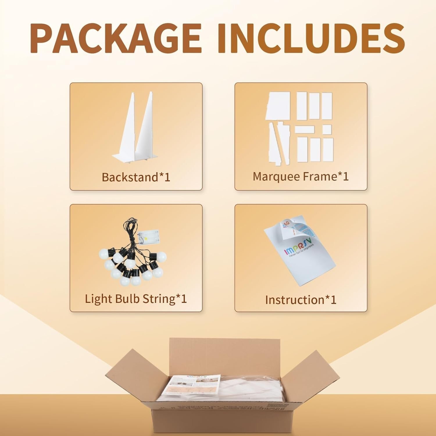 Customizable 4FT Light Up Letters Kit for Birthdays & Anniversaries – Easy Setup