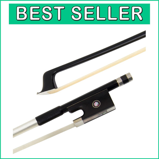 Elegant Lightweight 3/4 Carbon Fiber Bow - Perfect Gift for All Violinists