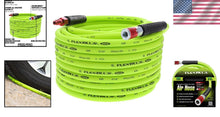 Load image into Gallery viewer, ZillaGreen 3/8 in. Air Hose - Flexible Hybrid with ColorConnex Coupler, 100 ft.