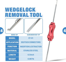 Load image into Gallery viewer, Automotive Connector Crimping Tool Set – 12 PCS with Extraction Tools Included