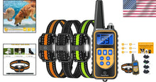 Load image into Gallery viewer, Multi-Dog Training Collar Kit: Waterproof Remote with Beep, Vibration, Shock