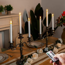 Load image into Gallery viewer, Battery Operated Flameless Candles - 24 Pcs with Remote, Flickering Light Design