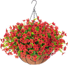 Load image into Gallery viewer, Maintenance-Free Artificial Bougainvillea Flower Basket for Year-Round Beauty