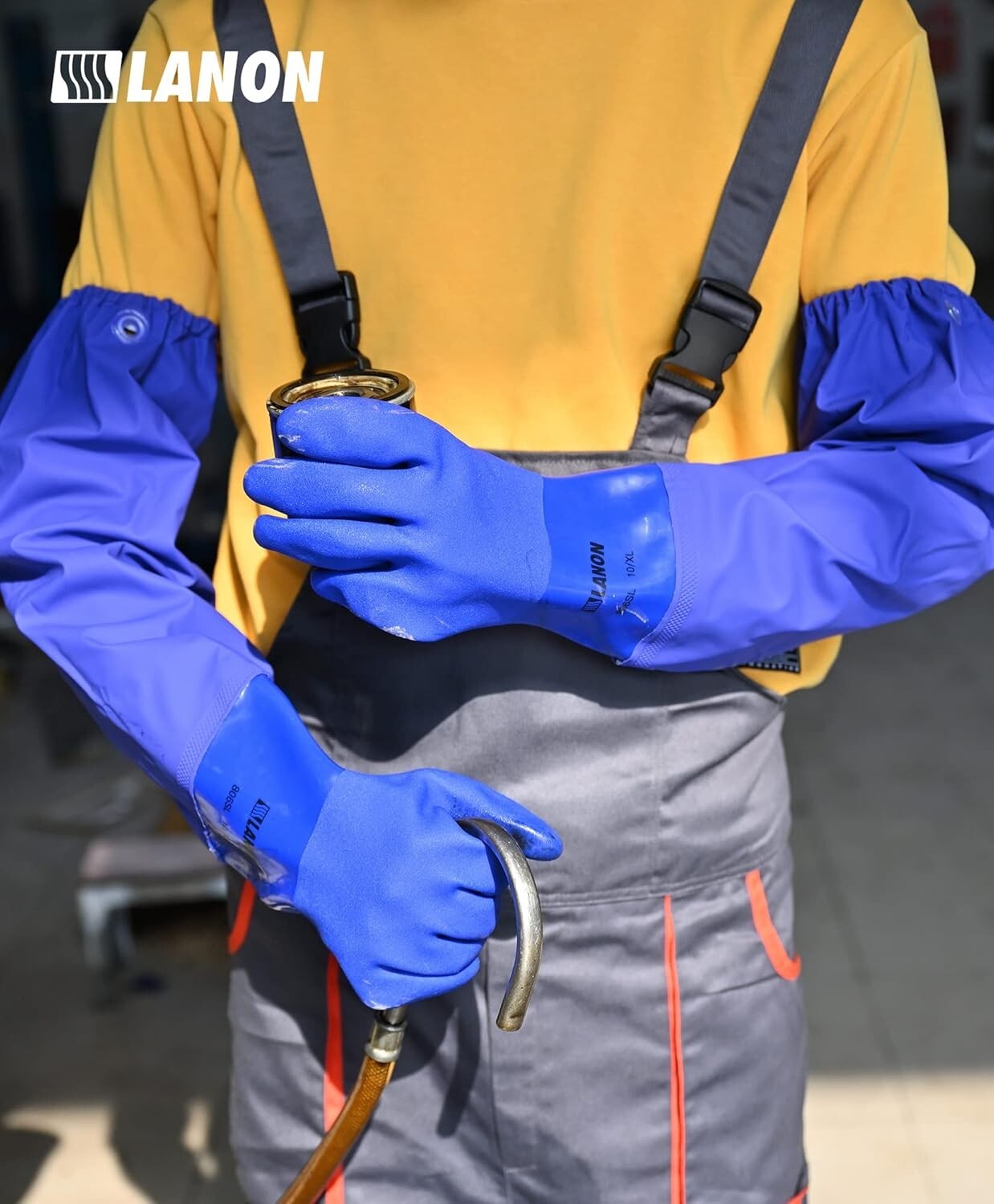 Superior Grip 26-Inch PVC Chemical Resistant Gloves - XL, Ideal for Any Task