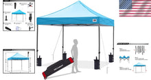 Load image into Gallery viewer, Heavy Duty 10x10 Patio Tent with UV Protection - Ideal for Events &amp; Parties