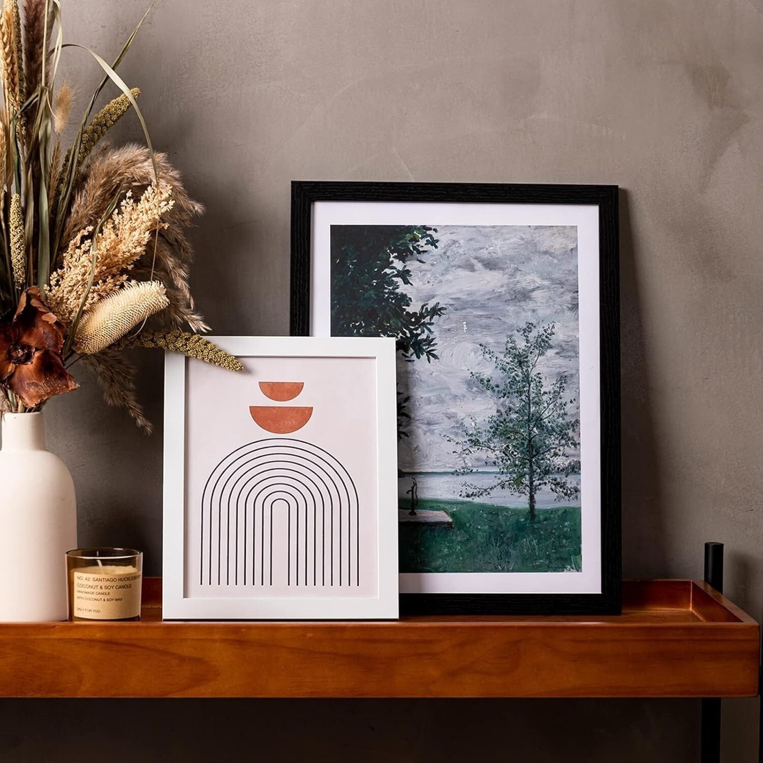 Set of 5 Black 11x17 Picture Frames for Gallery Wall Decor - Versatile Display