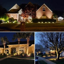 Load image into Gallery viewer, Stunning 12V Waterproof Pathway Lights - Super Warm White LED Spotlights, 8 Pack