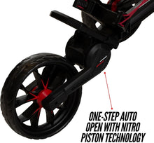 Load image into Gallery viewer, Durable Compact Golf Push Cart - Innovative Folding with Cup &amp; Umbrella Holder