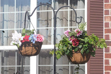 Load image into Gallery viewer, Rust-Resistant Hanging Basket Planters - 12" Modern Metal Design, 4-Pack