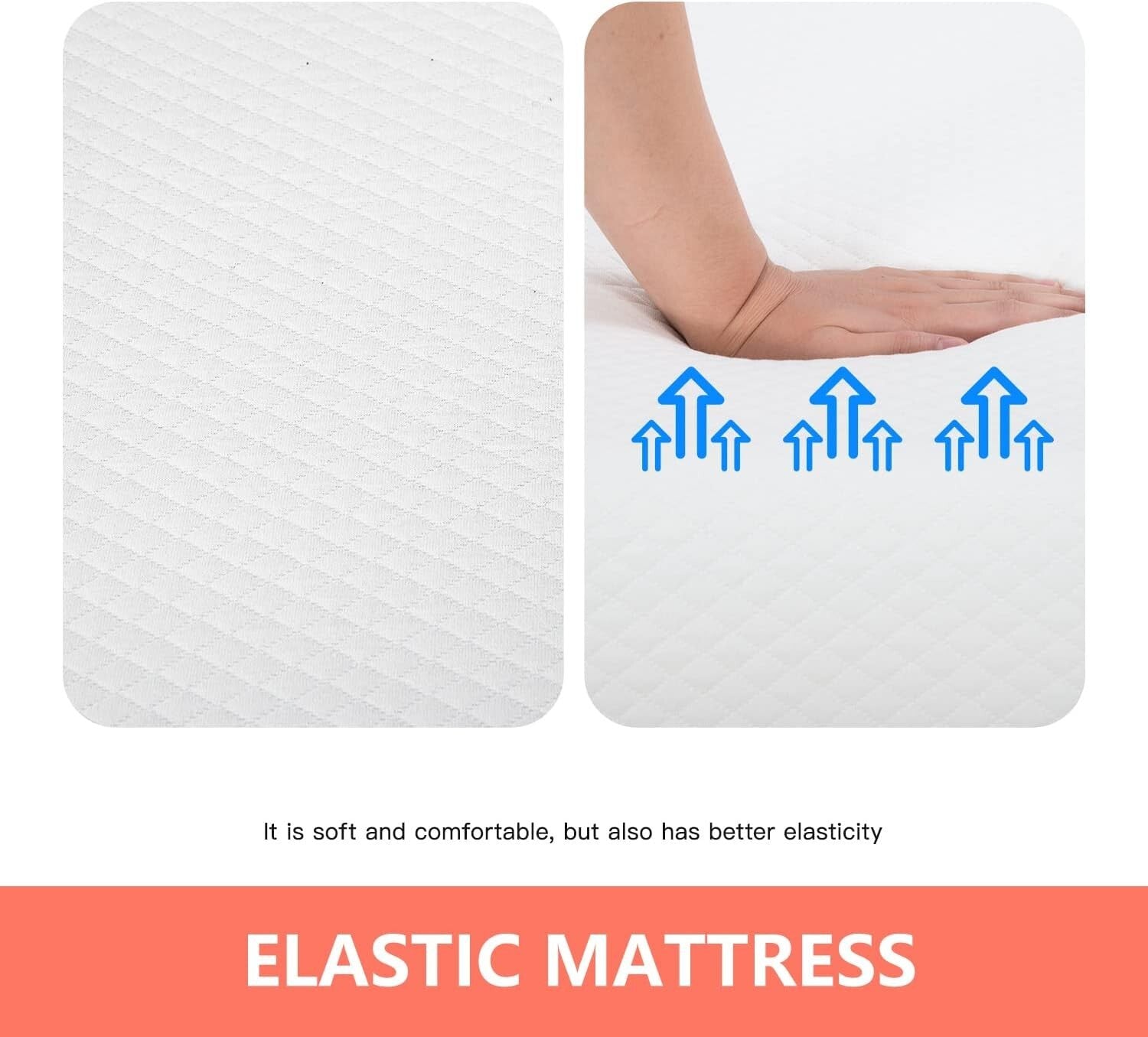 CertiPUR 5-Inch Gel Memory Foam Mattress for Cool Sleep & Pressure Relief, Full