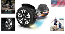 Load image into Gallery viewer, Durable Self-Balancing 8.5" Hoverboard with Bluetooth Speakers and LED Lights