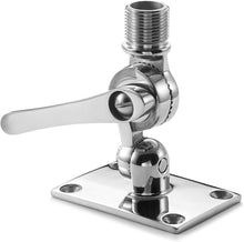 Load image into Gallery viewer, Marine Grade VHF Antenna Mount with Adjustable Base - Corrosion Resistant Design