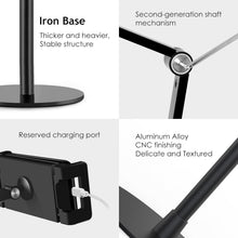 Load image into Gallery viewer, Ergonomic 360-Degree Swivel Phone Stand - Perfect for Recording &amp; Teaching