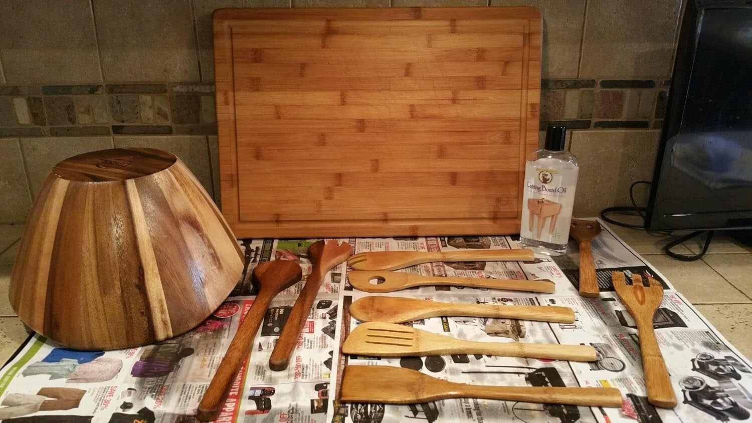 Deep Penetrating 1 Gallon Cutting Board Oil - Pure USP Food Grade Protection