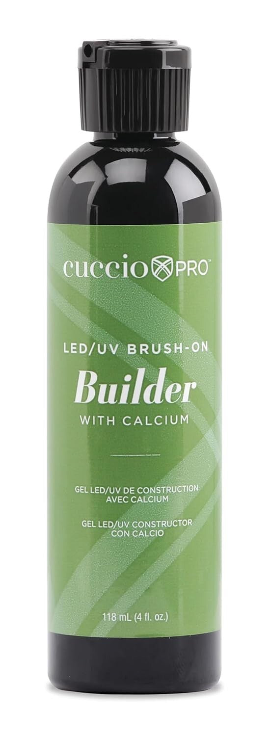4 oz Pro Builder Gel - Glossy Finish, LED & UV Compatible, Long-Lasting Care