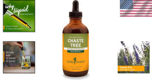 Load image into Gallery viewer, Organic Chaste Tree Extract for Female Health - Rapid Absorption, 4 oz Bottle