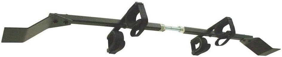 Expandable Overhead Gun Rack for Trucks - Holds 2 Firearms, No Drilling Required
