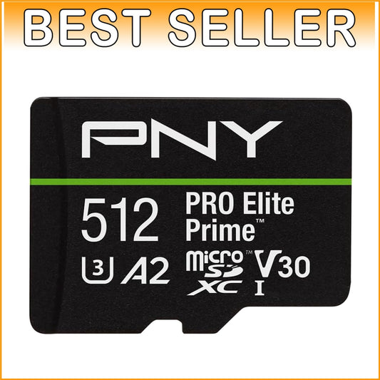 512GB microSD Card - Magnet Proof, Waterproof, Shock Proof - 4K UHD Performance
