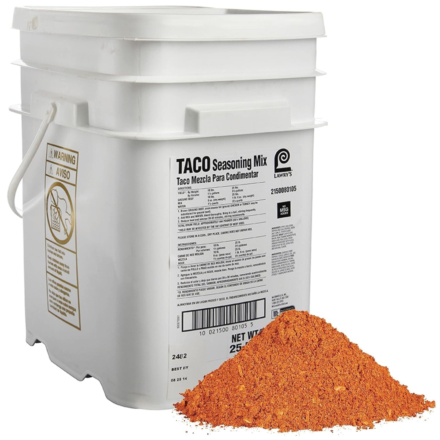 Kosher 25 lb Taco Seasoning Mix – Premium Quality for Your Culinary Creations