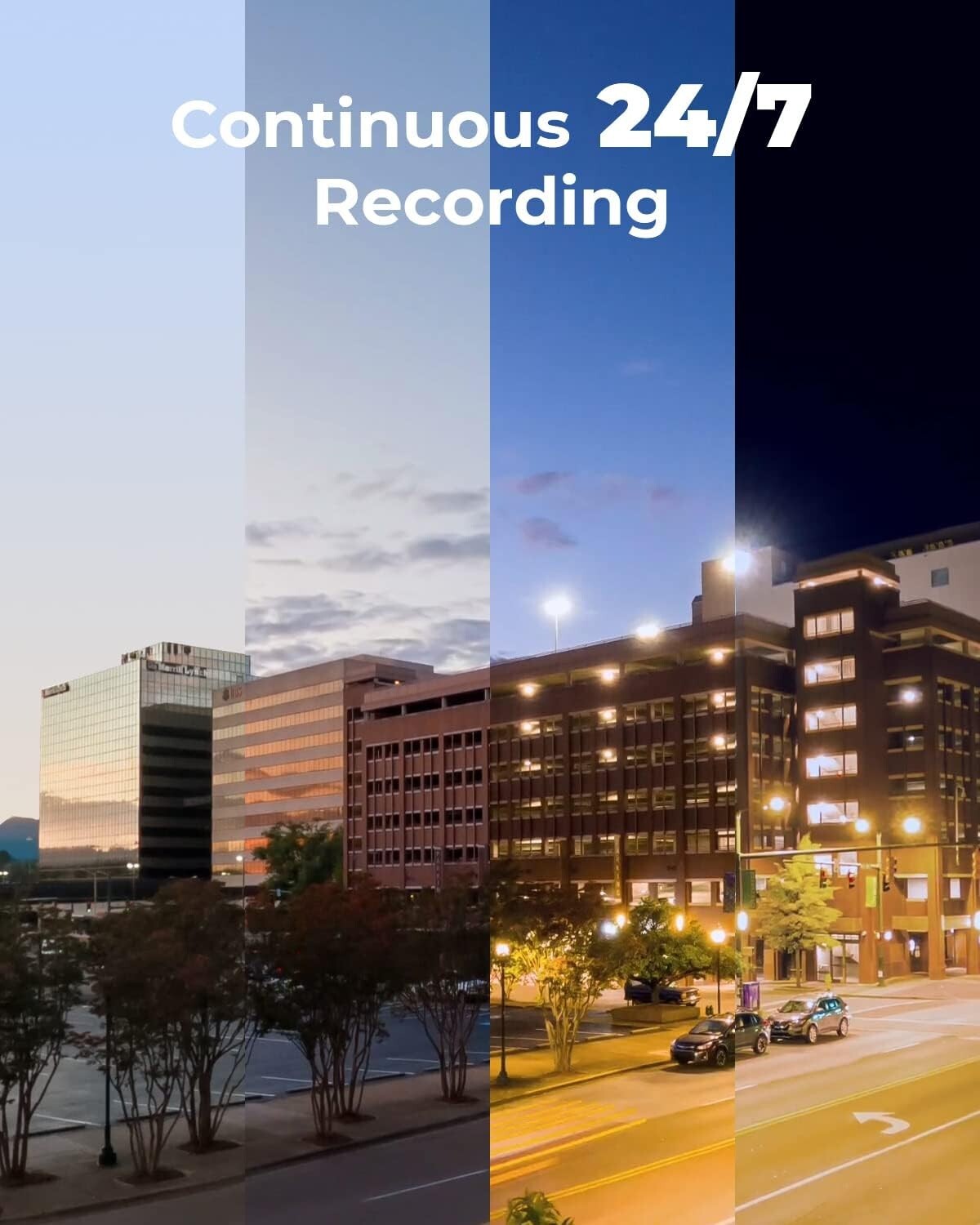 8MP PoE Security Camera Set - Weatherproof 4K 24/7 Surveillance with App Control