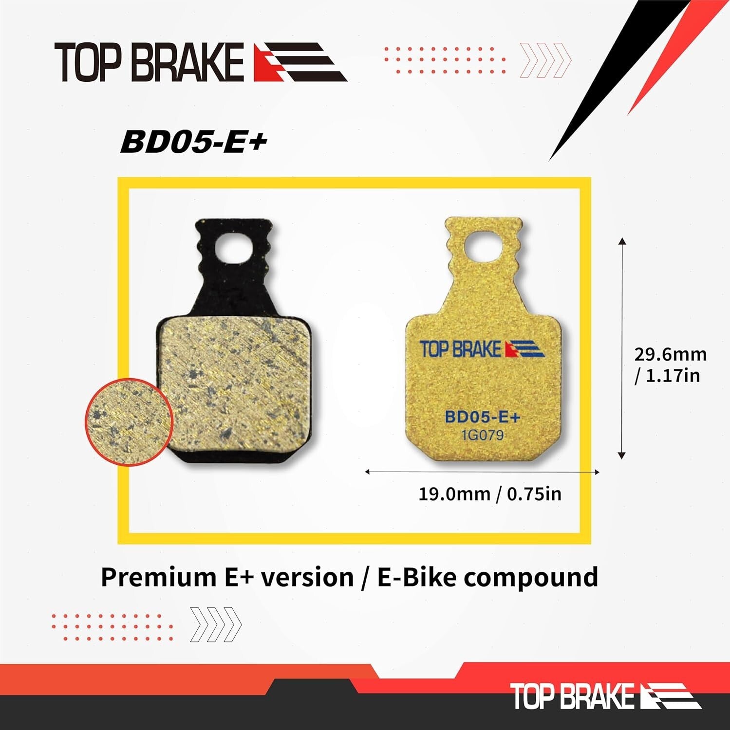 Durable Heat-Resistant Disc Brake Pads for Mountain Bikes - 8 Pieces Set