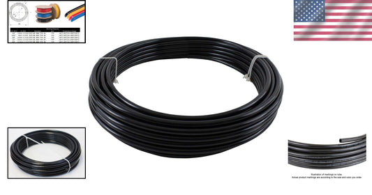 DOT Approved 1/2" x 50' Nylon Air Brake Tubing - Reliable Pneumatic Hose