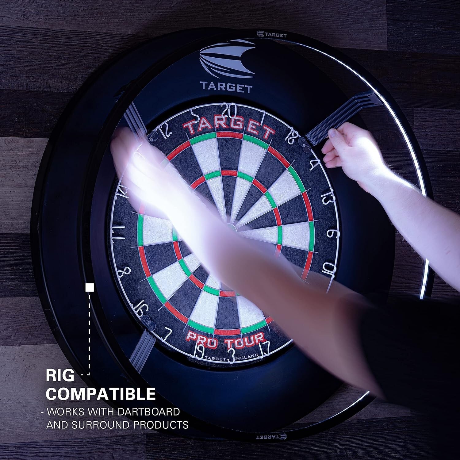 Shadowless LED Dartboard Light System - Professional-Approved, Durable Design