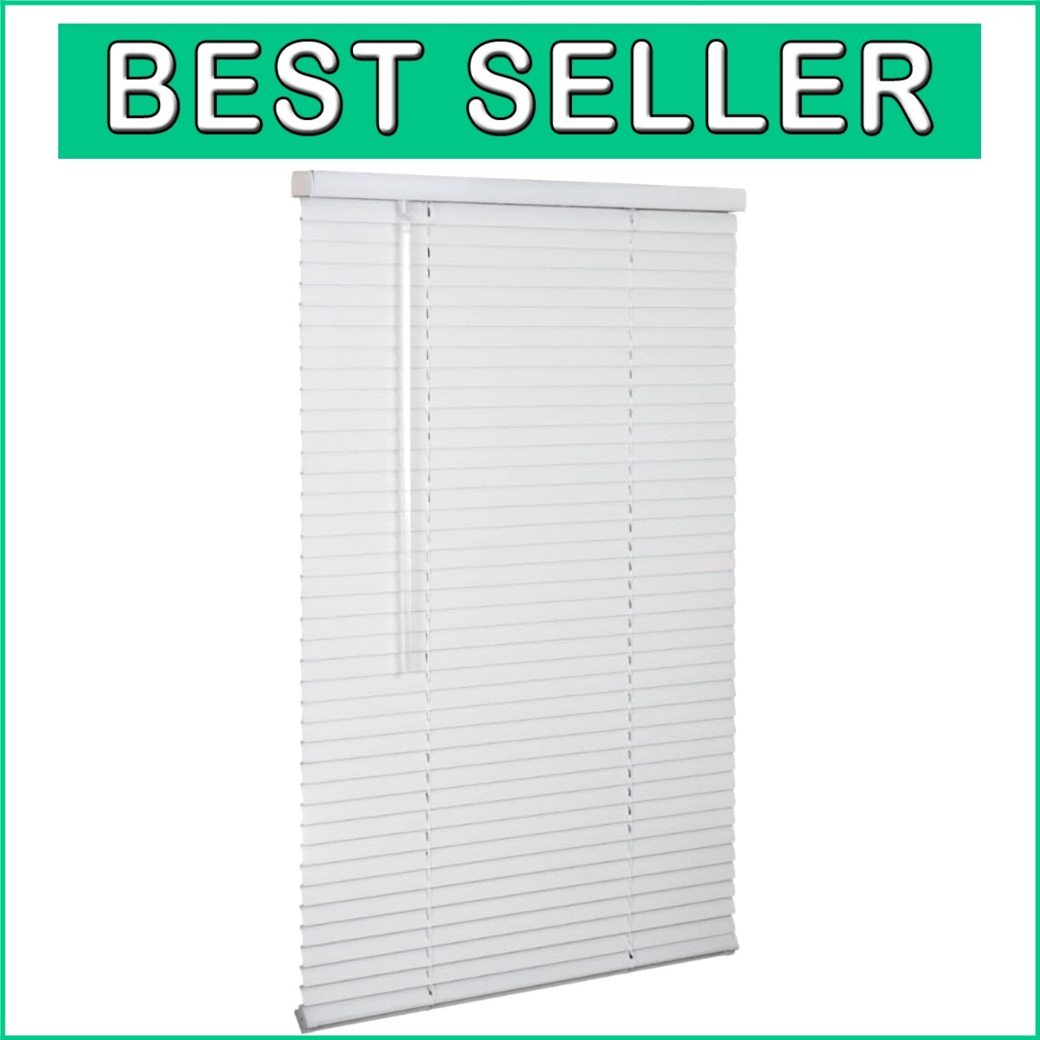 Child-Safe 36" x 54" Cordless Aluminum Mini Blinds - Room Darkening Solution