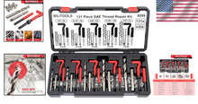 Load image into Gallery viewer, Heavy-Duty Thread Repair Kit with 5 Sizes for Automotive &amp; Plumbing Repairs