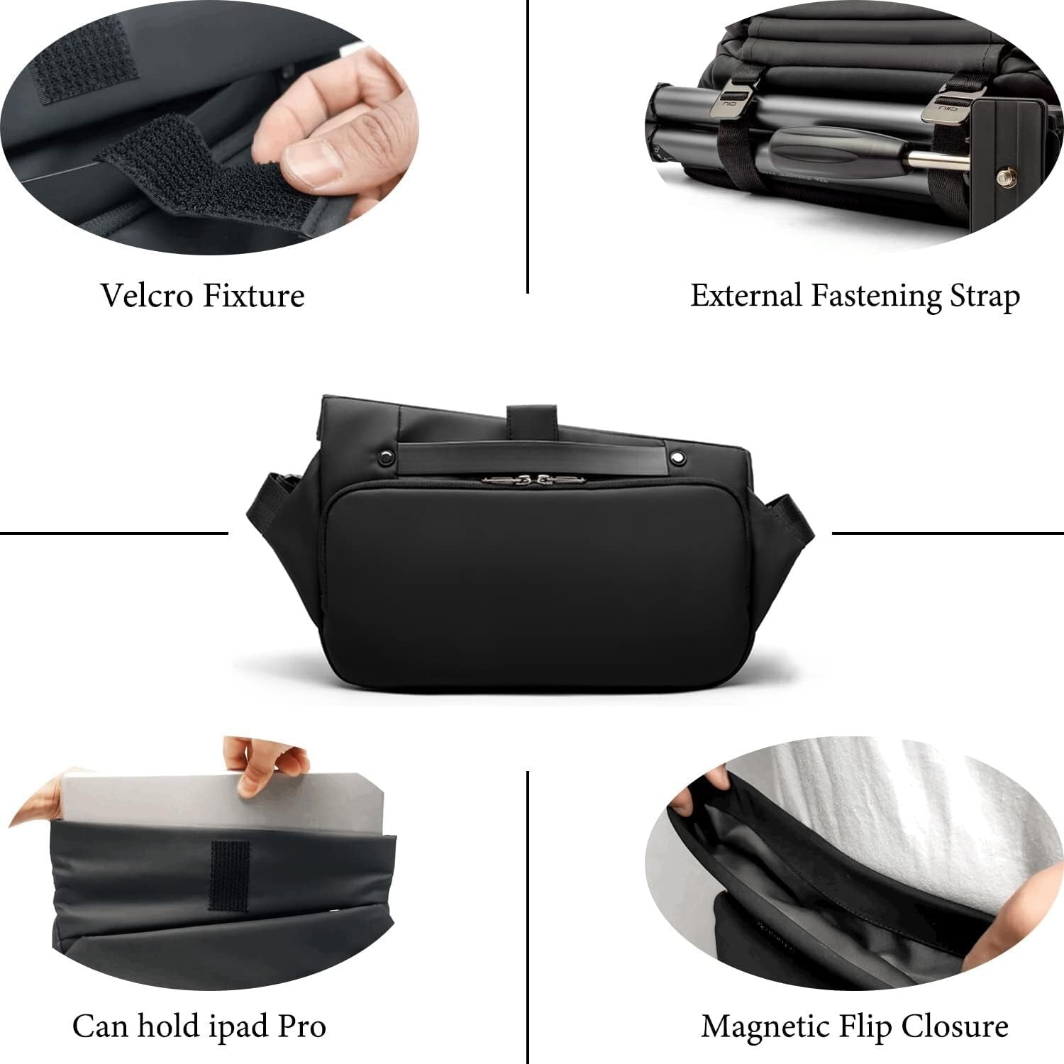 Expandable Waterproof Sling Bag for Men - Stylish and Versatile Adventure Pack