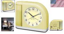Load image into Gallery viewer, Big Ben Moon Beam Retro Alarm Clock in Yellow - Vintage Design with Charm