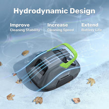 Load image into Gallery viewer, Automatic Cordless Pool Cleaner with Self-Parking - Ideal for Above-Ground Pools