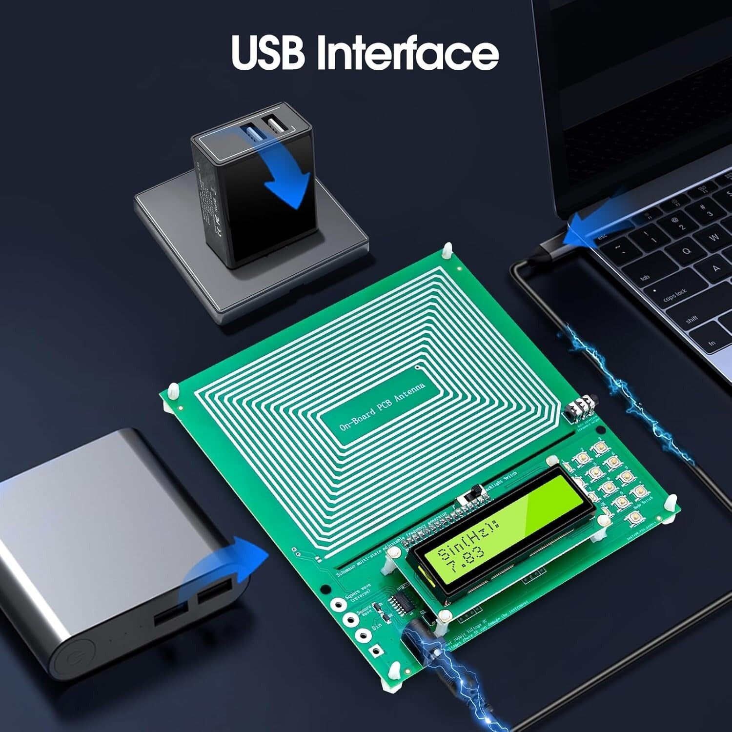 Digital Schumann Resonance Generator with Adjustable Frequencies for Wellness