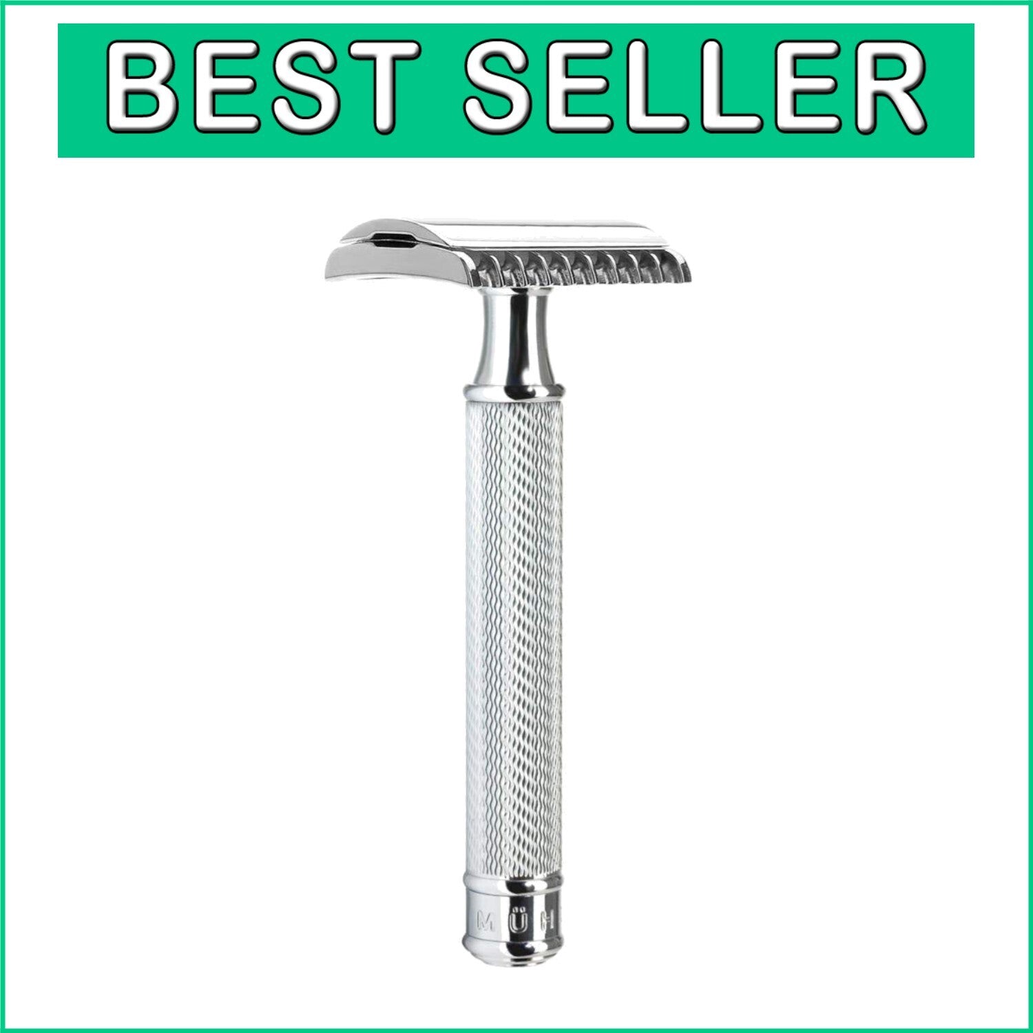 Double Edge Safety Razor with Premium Handle - Craftsmanship Meets Tradition