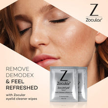 Load image into Gallery viewer, Moisturizing Eyelid Wipes for Blepharitis Relief - Natural and Travel-Friendly