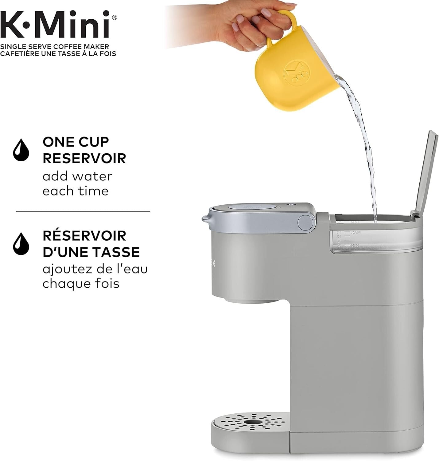 Ultra-Sleek K-Mini Single Serve Coffee Maker – Perfect for Small Spaces