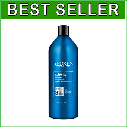 Extreme Protein Shampoo - Strengthen & Repair Damaged Hair with Citrus Essence